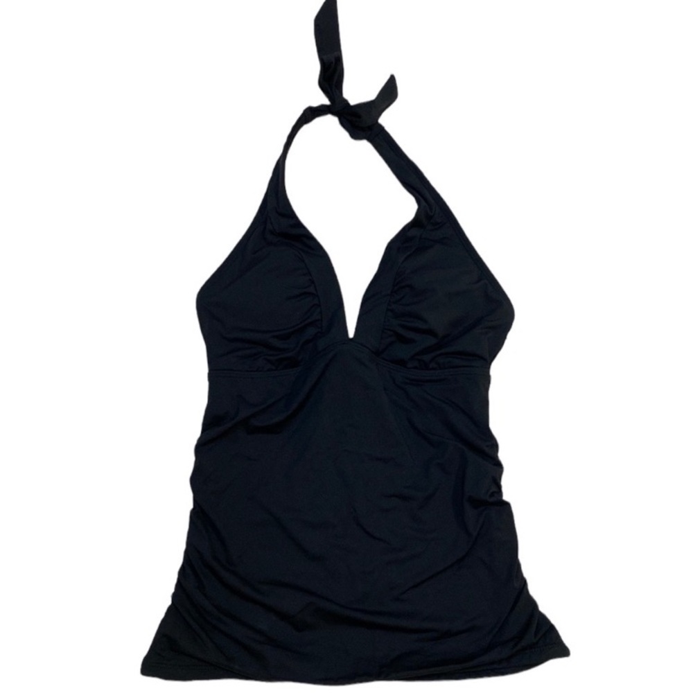 NWT Athleta Swim Halter Shirred Swim Top Size XST